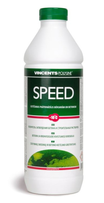 SPEED cietēšanas paātrinātājs būvjavām un betoniem